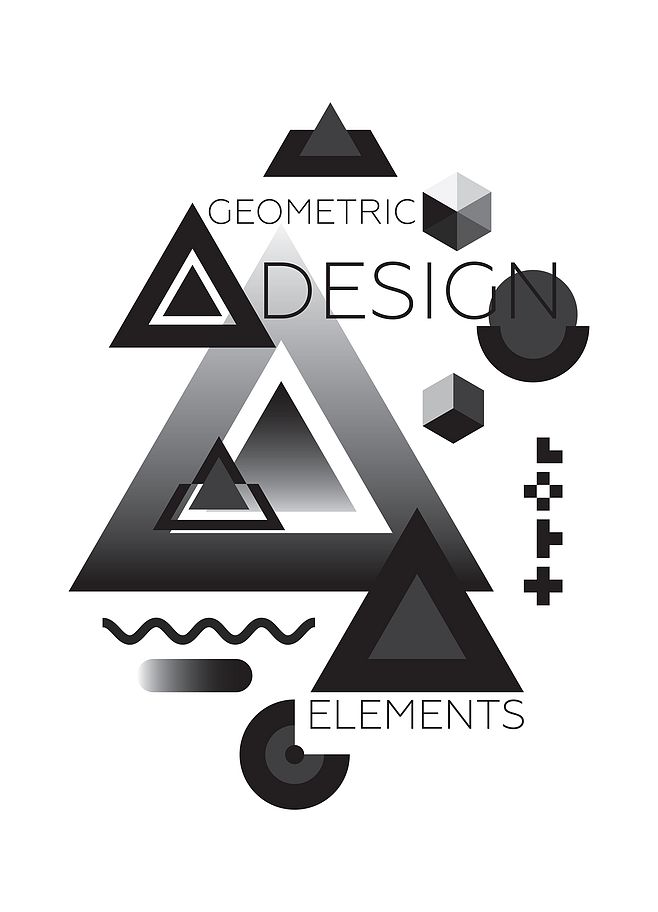 時尚抽象幾何 點(diǎn)線面平面構(gòu)成的藝術(shù)與應(yīng)用